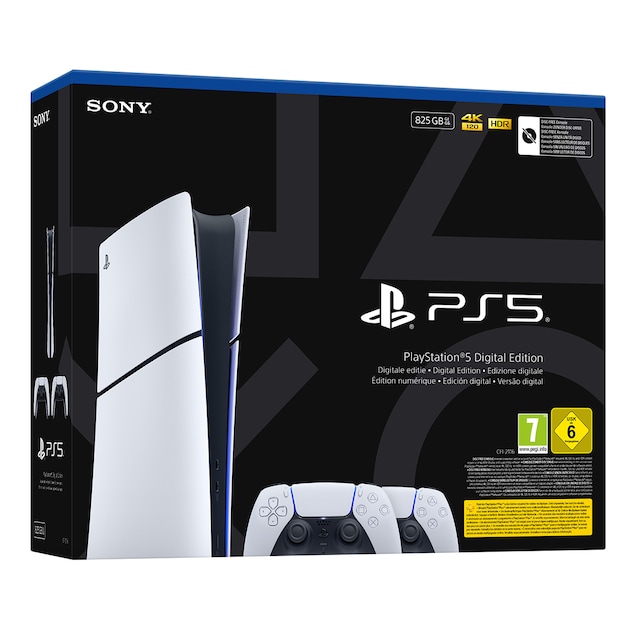 Imagen 0 de PlayStation 5 digital + 2 mandos DualSense