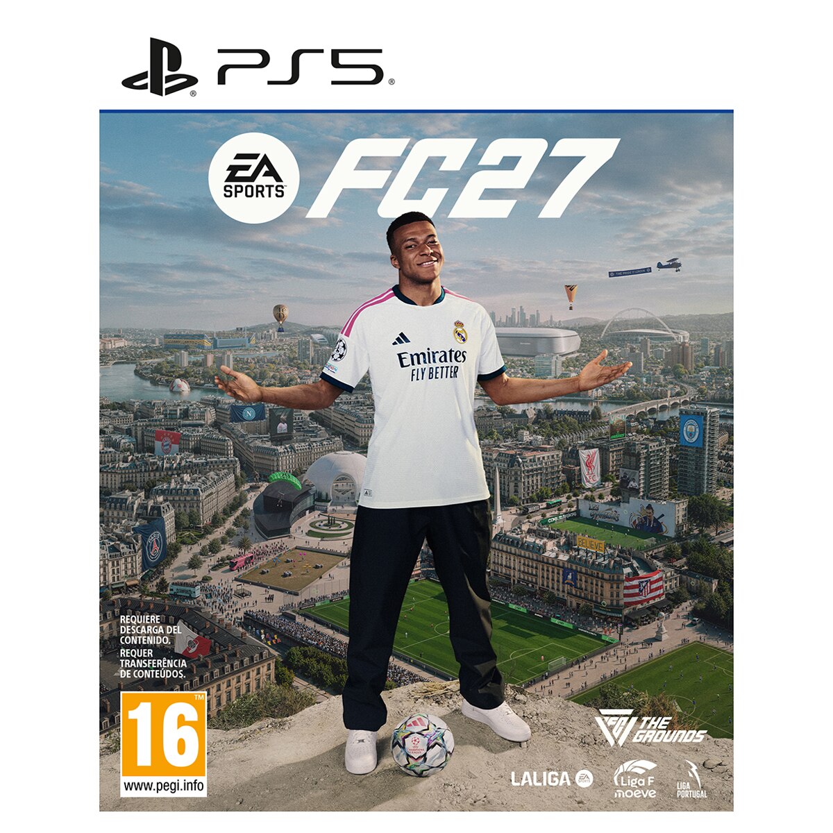 Imagen 4 de PACK PlayStation 5 + mando inalámbrico + EA Sports FC27