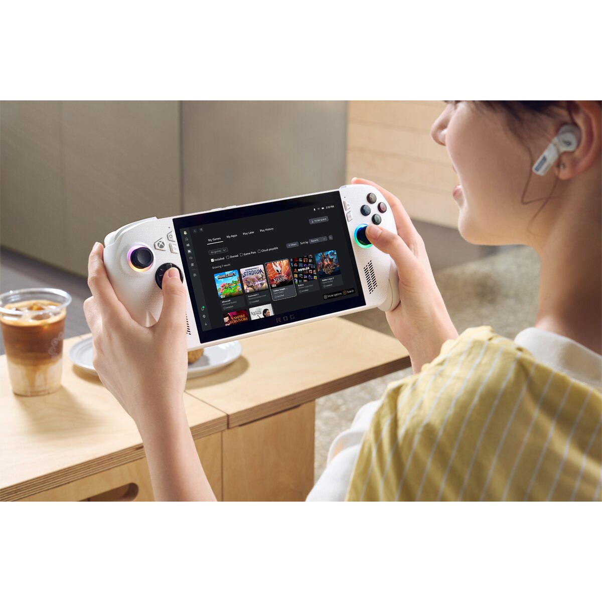 Consola portátil ASUS ROG Xbox Ally - AMD Ryzen Z2 A, 16GB, 512GB, Windows 11, Game Pass Premium Blanco-11