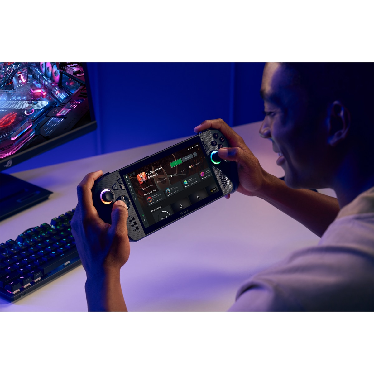 Consola portátil ASUS ROG Xbox Ally X - AMD Ryzen Z2 AI Extreme, 24GB, 1TB, Windows 11, Game Pass Premium Negro-8