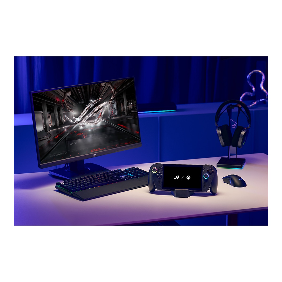 Consola portátil ASUS ROG Xbox Ally X - AMD Ryzen Z2 AI Extreme, 24GB, 1TB, Windows 11, Game Pass Premium Negro-9