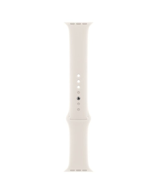 Apple - Correa Deportiva Apple en color blanco estrella para Apple Watch de 42mm - Talla S-M.