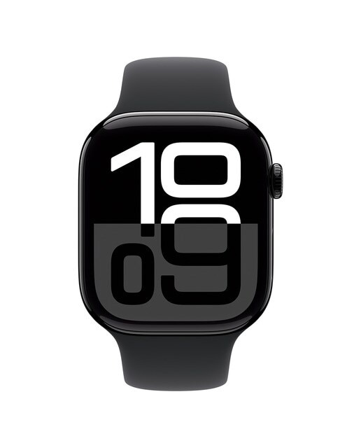 Correa Deportiva Apple en color negro para Apple Watch de 46mm - Talla S/M - Negro Negro-3