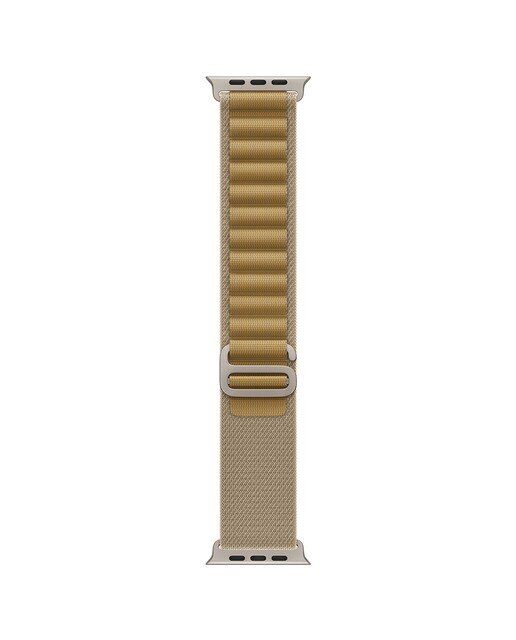 Correa Apple Loop Alpine en color canela Titanio natural para Apple Watch de 49mm - Pequeño Canela-1