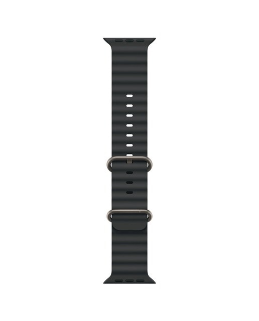 Apple - Correa Apple en color negro Titanio natural para Apple Watch de 49mm.