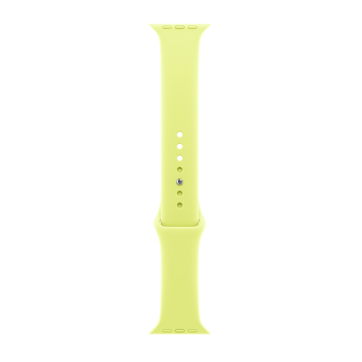 Imagen 0 de Correa Apple deportiva 42mm en color Amarillo neón Talla M/L