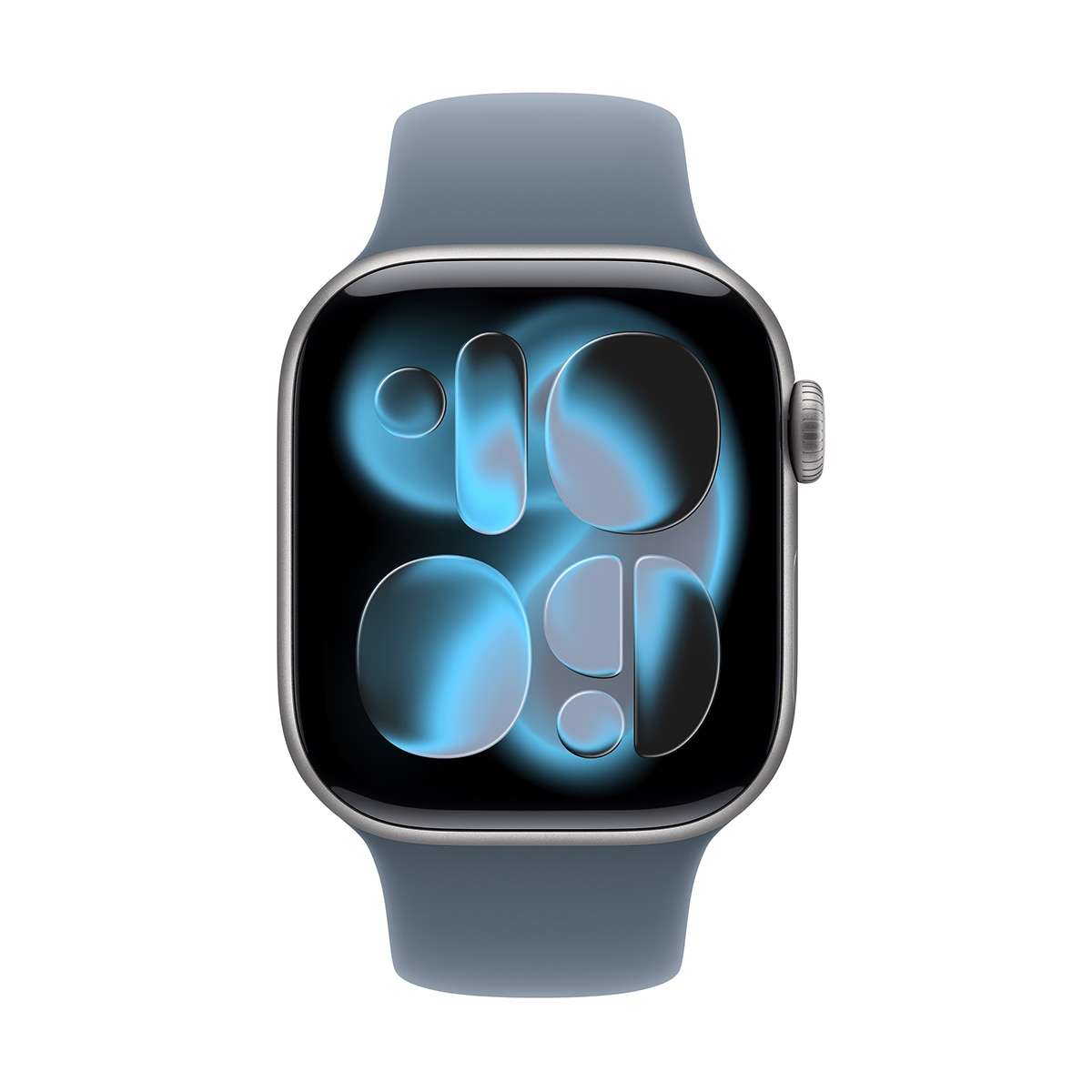 Bracelete Apple Desportiva de 42 mm, Tamanho S/M - Azul Âncora Azul Náutico-3