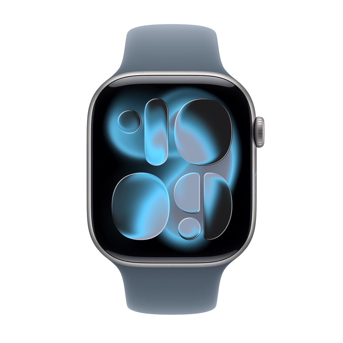 Bracelete Apple Desportiva de 46 mm, Tamanho M/L - Azul Âncora Azul Náutico-3