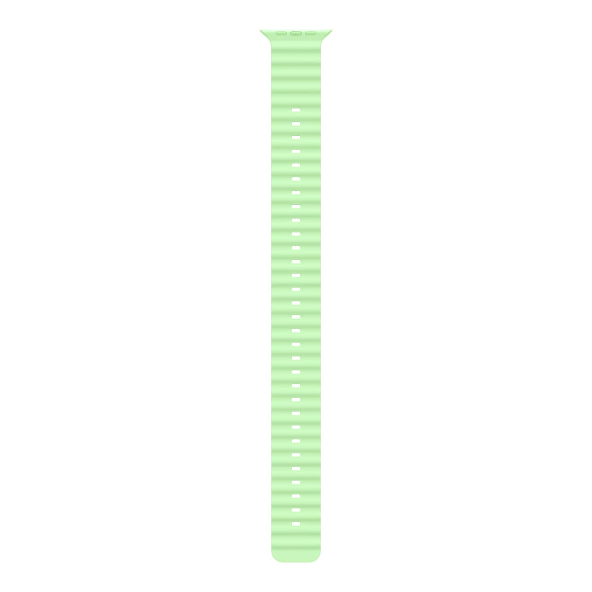 Correa Apple Ocean 49mm en color Verde neón Talla Extensión Verde neón-1