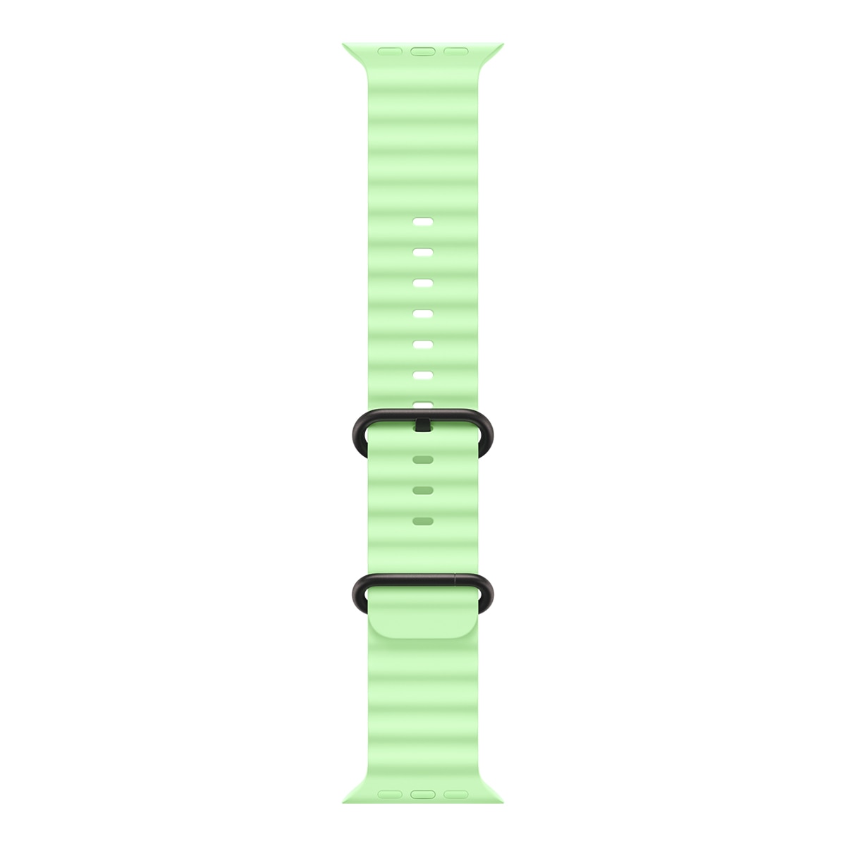 Correa Apple Ocean 49mm en color Verde neón Verde neón-1