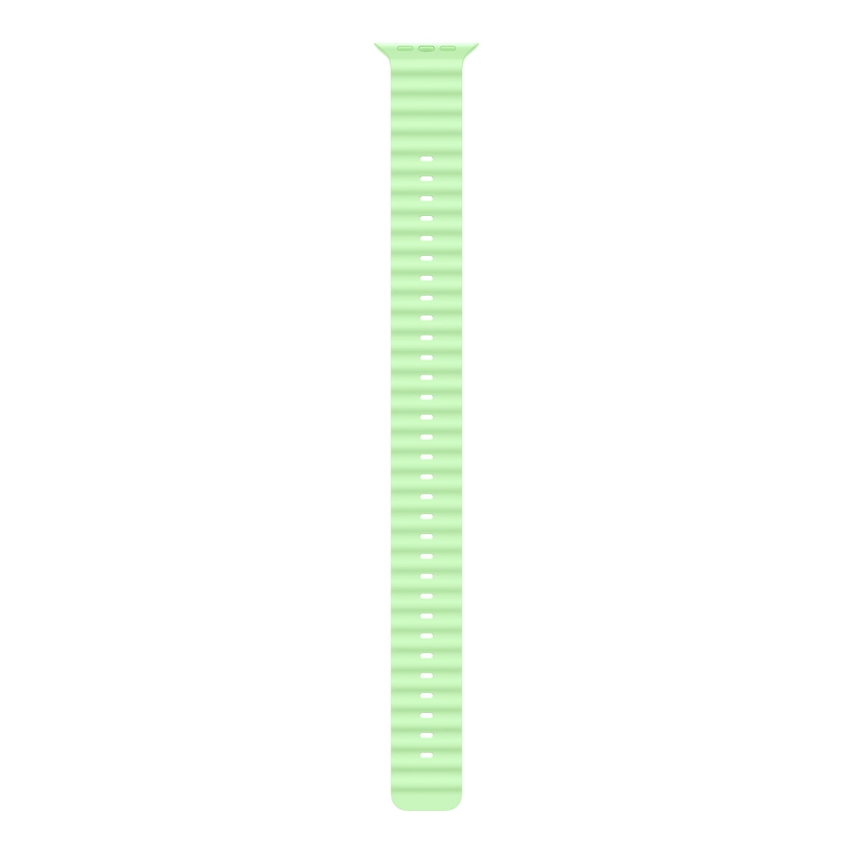 Imagen 0 de Correa Apple Ocean 49mm en color Verde neón Talla Extensión