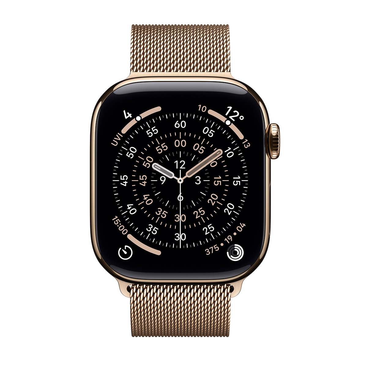 Pulsera Apple Milanese Loop 42mm en color Oro Oro-3