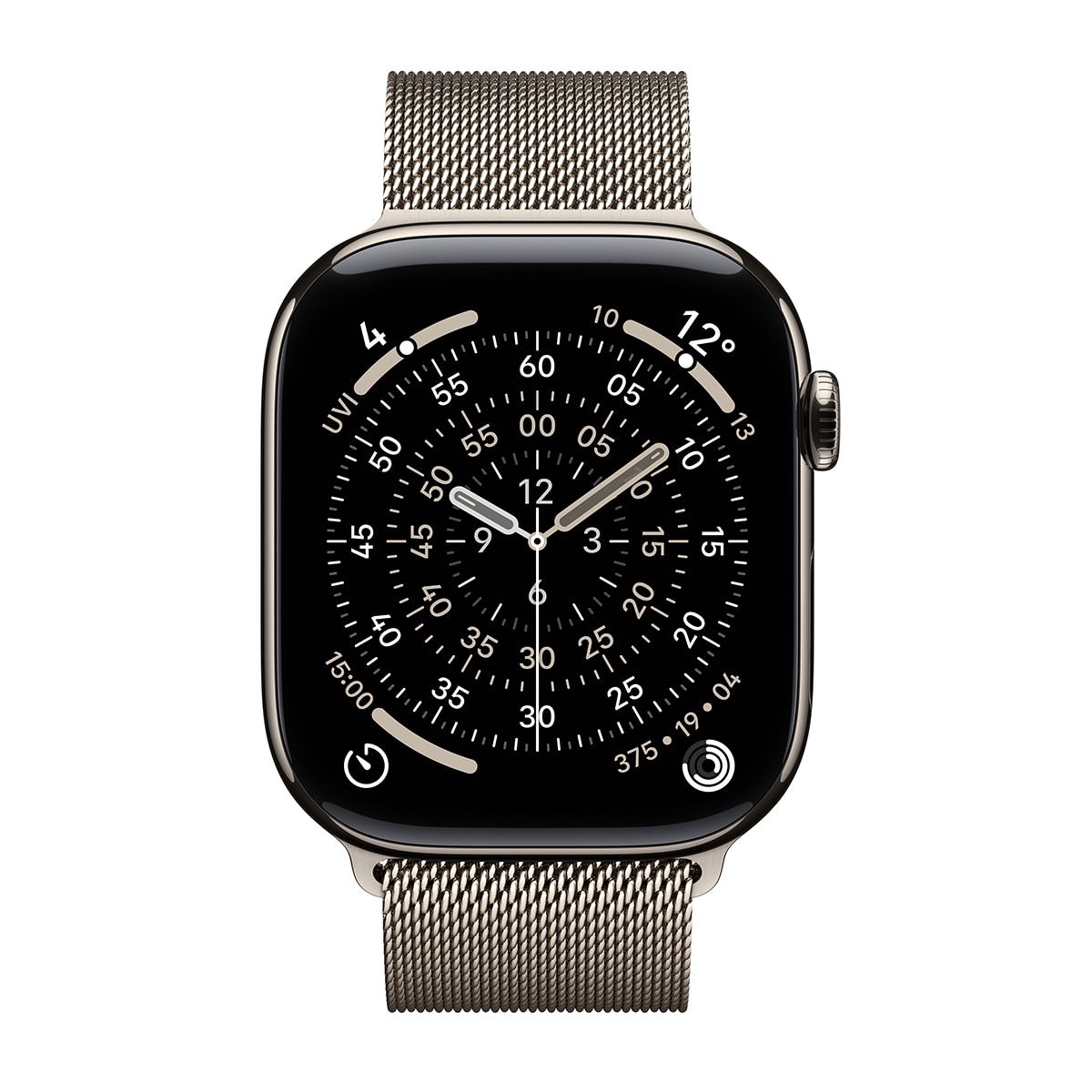 Pulsera Apple Milanese Loop 46mm en color Natural Talla M/L Natural-3