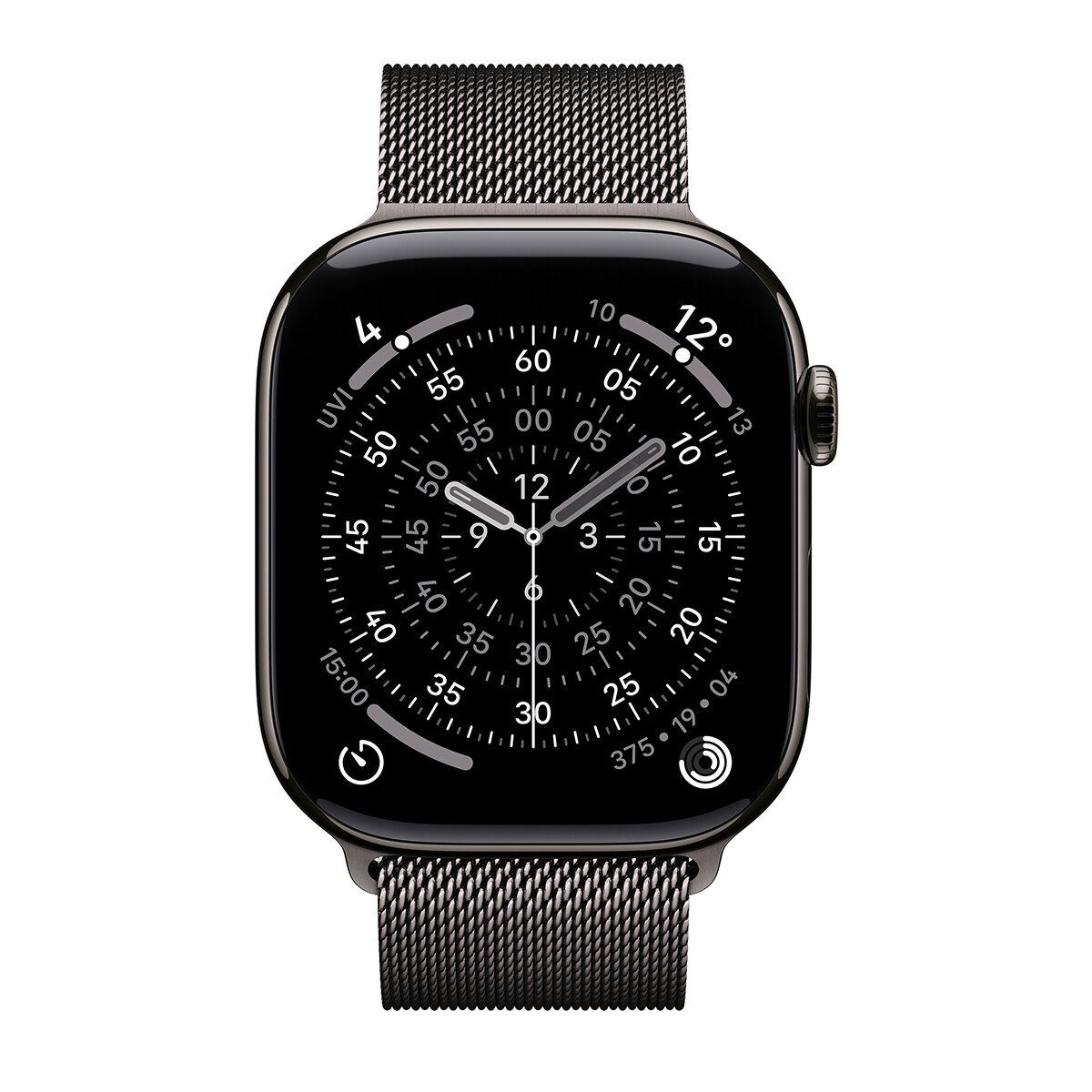 Pulsera Apple Milanese Loop 46mm en color Pizarra Talla M/L Pizarra-3