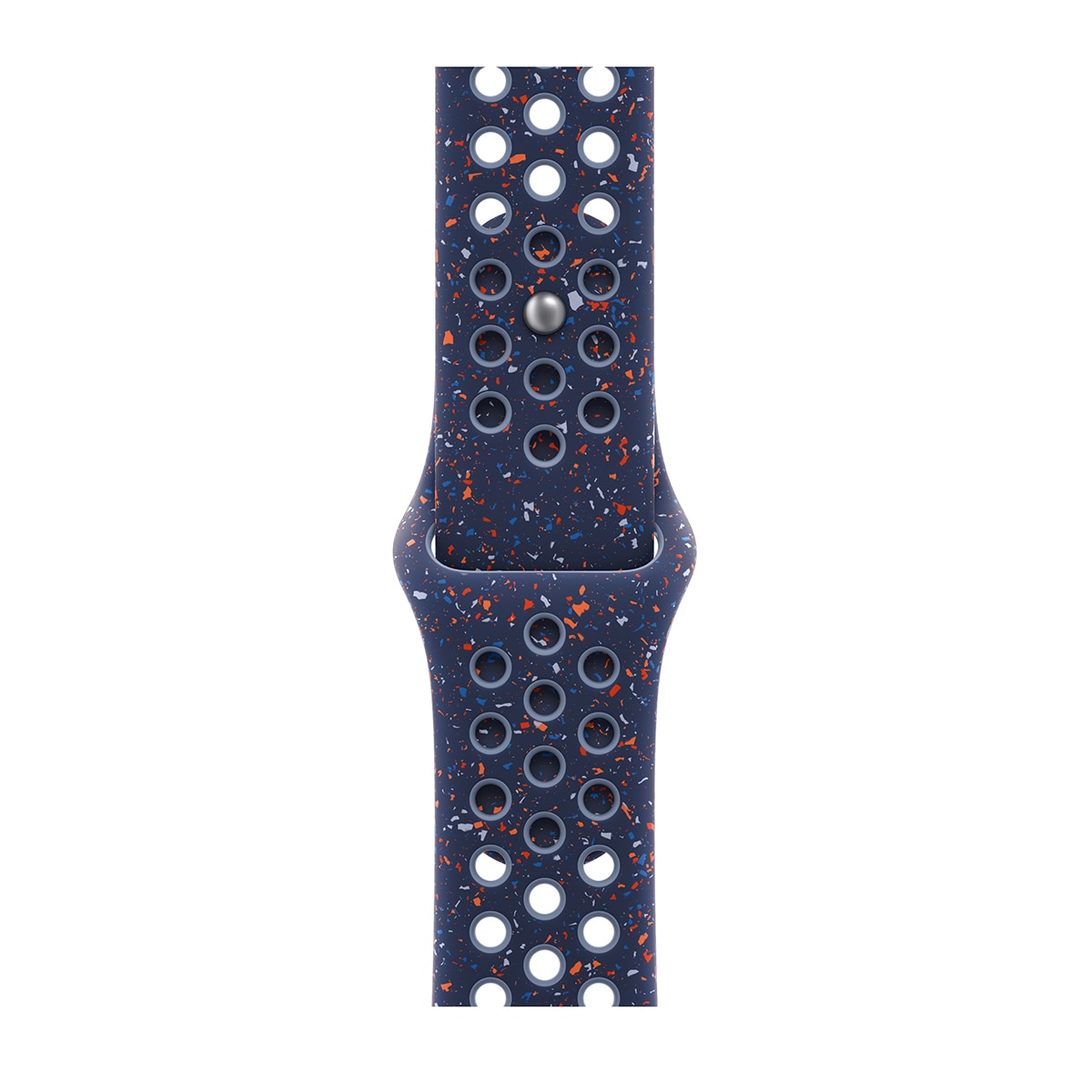 Bracelete Apple Nike Sport de 46 mm, Tamanho M/L - Blue Ribbon Azul Cetim-2