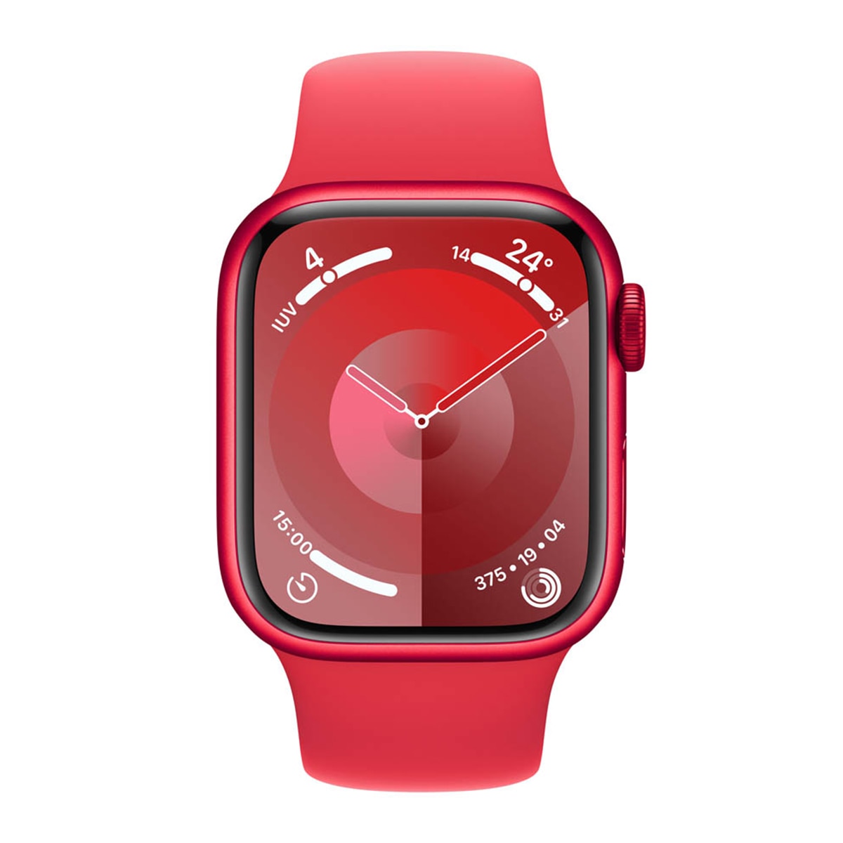Apple Watch Series 9 GPS + Cellular 41mm Aluminio (PRODUCT)RED con correa (PRODUCT)RED M/L (PRODUCT)RED-3
