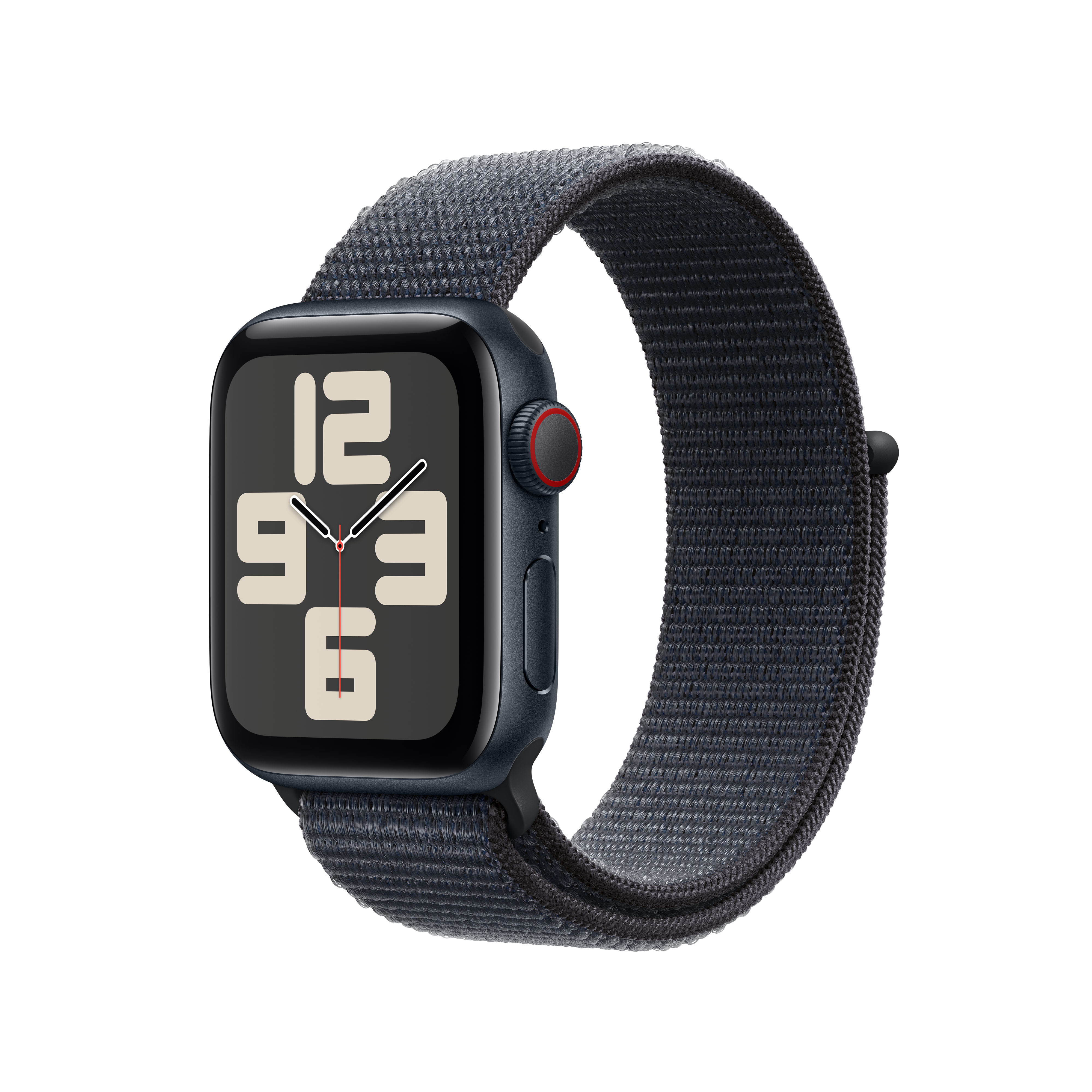 Apple Watch SE GPS + Cellular 40mm Aluminio Medianoche con correa Loop Deportiva Tinta Medianoche-1