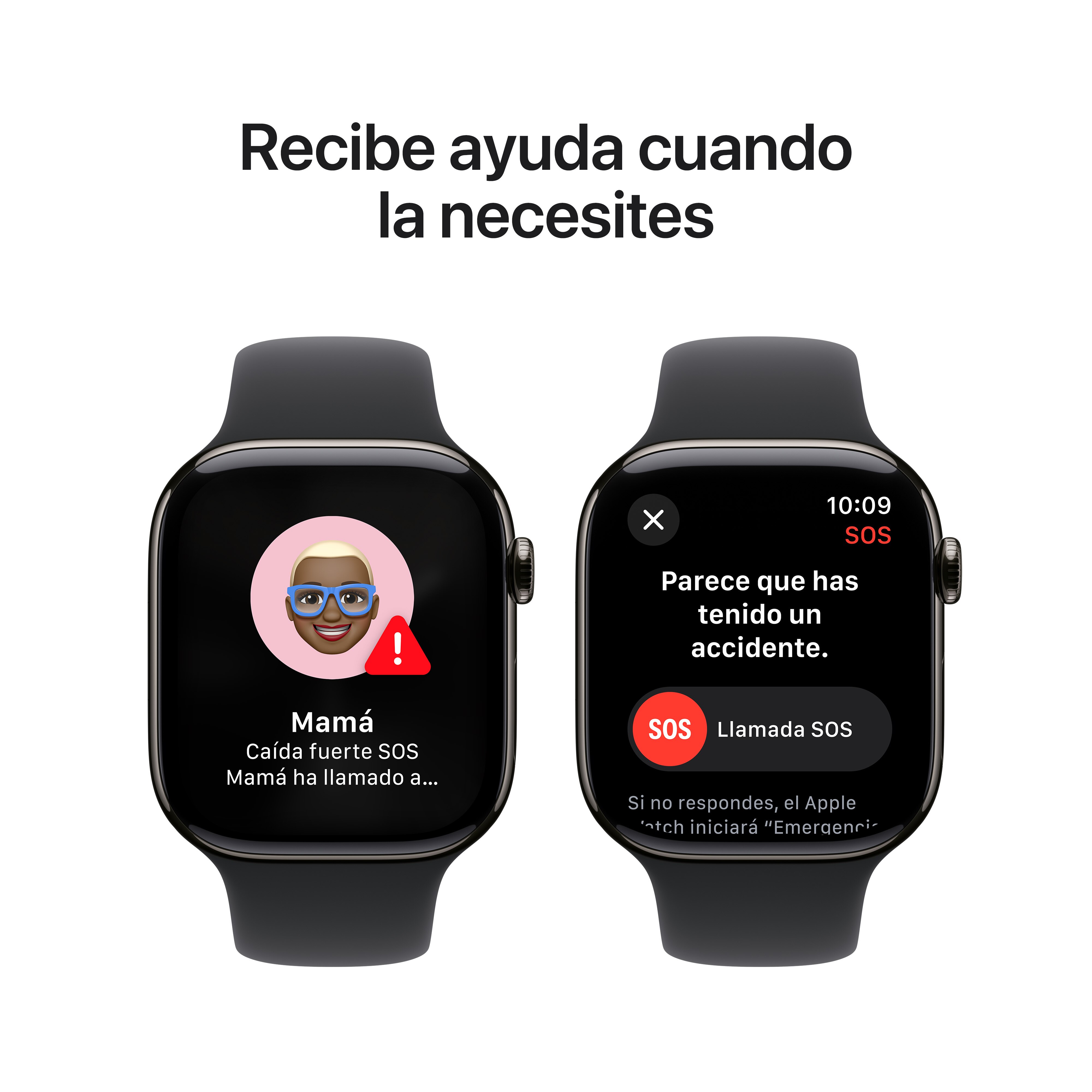 Apple Watch Series 10 GPS + Cellular 42mm - Titânio Slate com Bracelete Desportiva Preta (Tam. S/M) Lousa-7