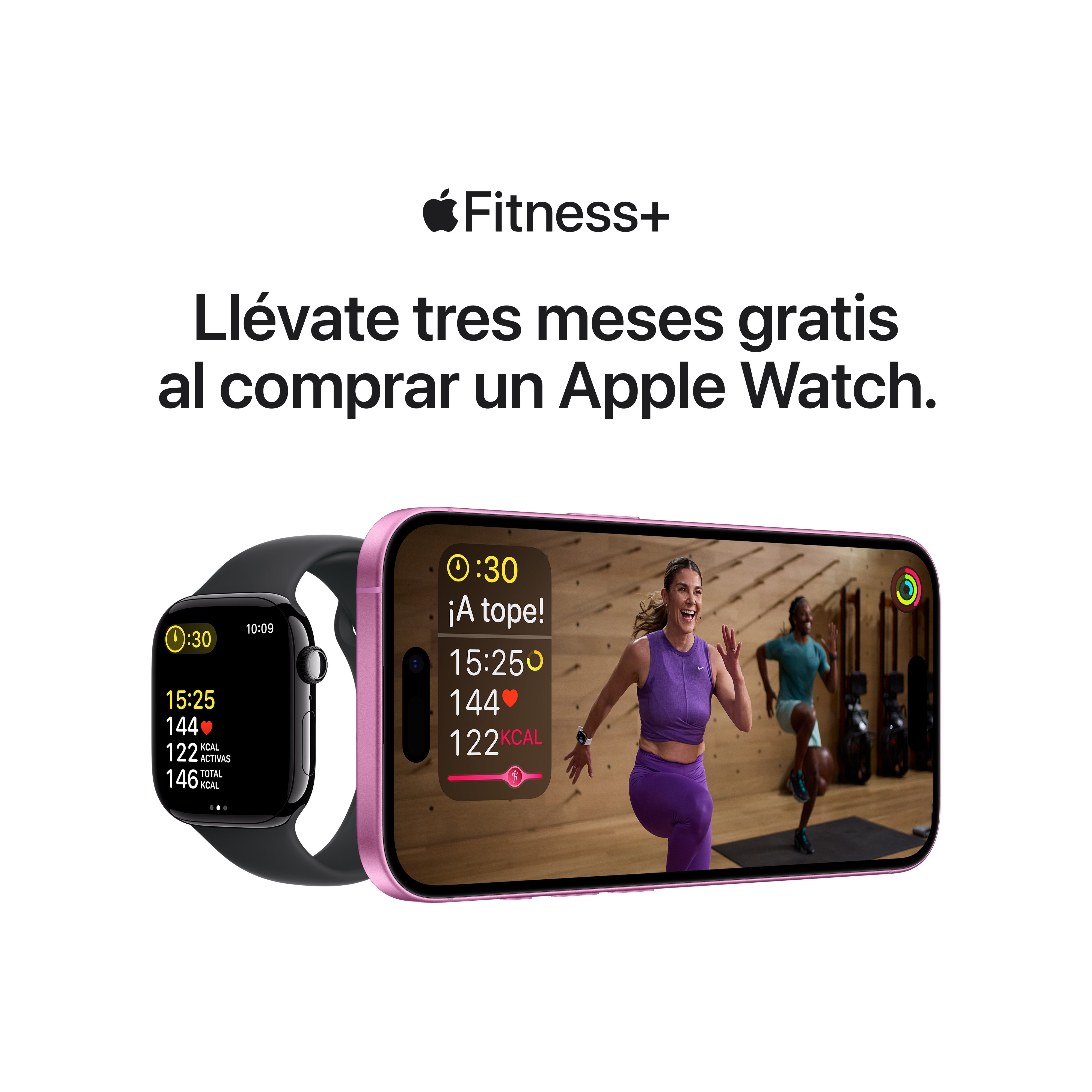 Apple Watch Series 10 GPS + Cellular 42mm - Titânio Slate com Bracelete Desportiva Preta (Tam. S/M) Lousa-11