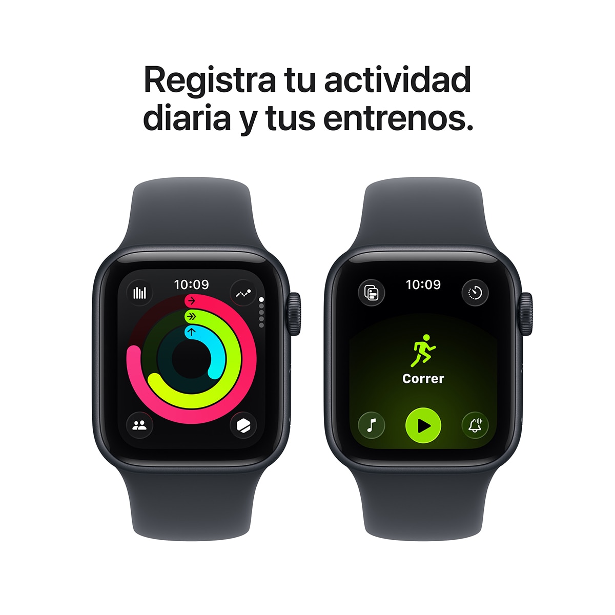 Apple Watch SE 3 GPS 40mm Aluminio medianoche con Correa Deportiva