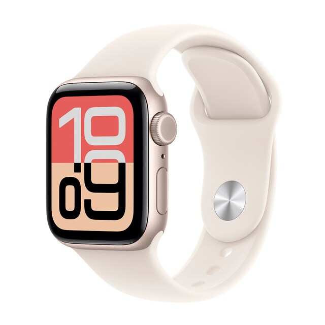 Imagen 0 de Apple Watch SE 3 GPS + Cellular 40mm Aluminio blanco estrella con Correa Deportiva Blanco Estrella (S/M)
