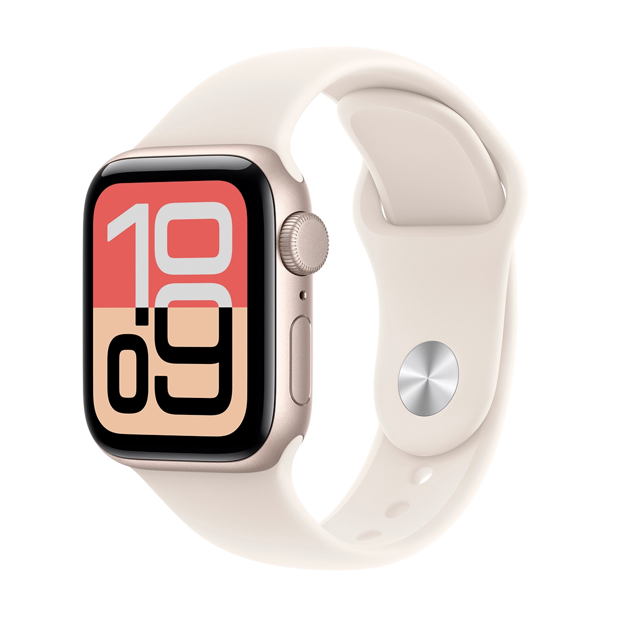 Apple Watch SE 3 GPS + Cellular 40mm Aluminio blanco estrella con Correa Deportiva Blanco Estrella (S/M) Aluminio Blanco Estrella-1