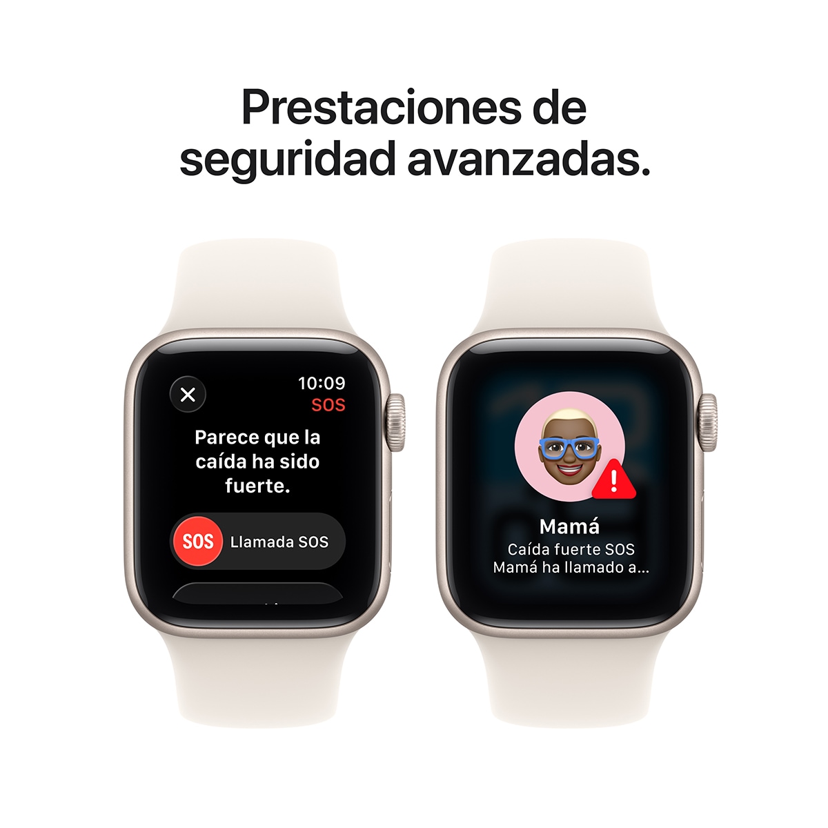 Apple Watch SE 3 GPS + Cellular 40mm Aluminio blanco estrella con Correa Deportiva Blanco Estrella (S/M) Aluminio Blanco Estrella-7