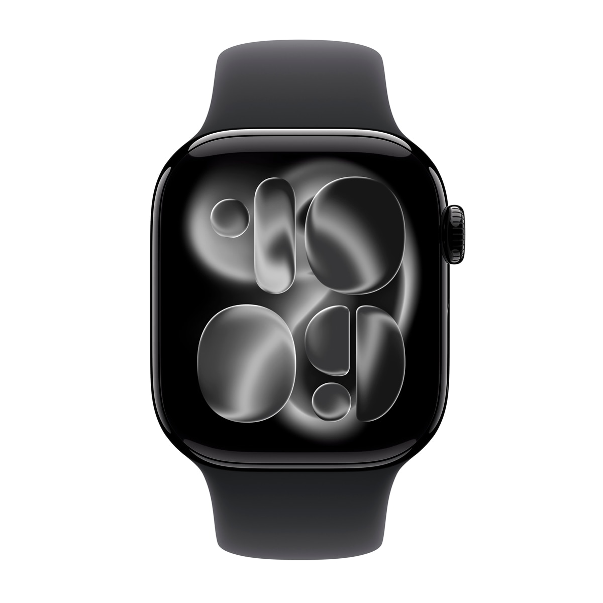 Apple Watch Series 11 GPS + Cellular 42mm Aluminio negro azabache con Correa Deportiva Negro (S/M) Aluminio Negro Azabache-3