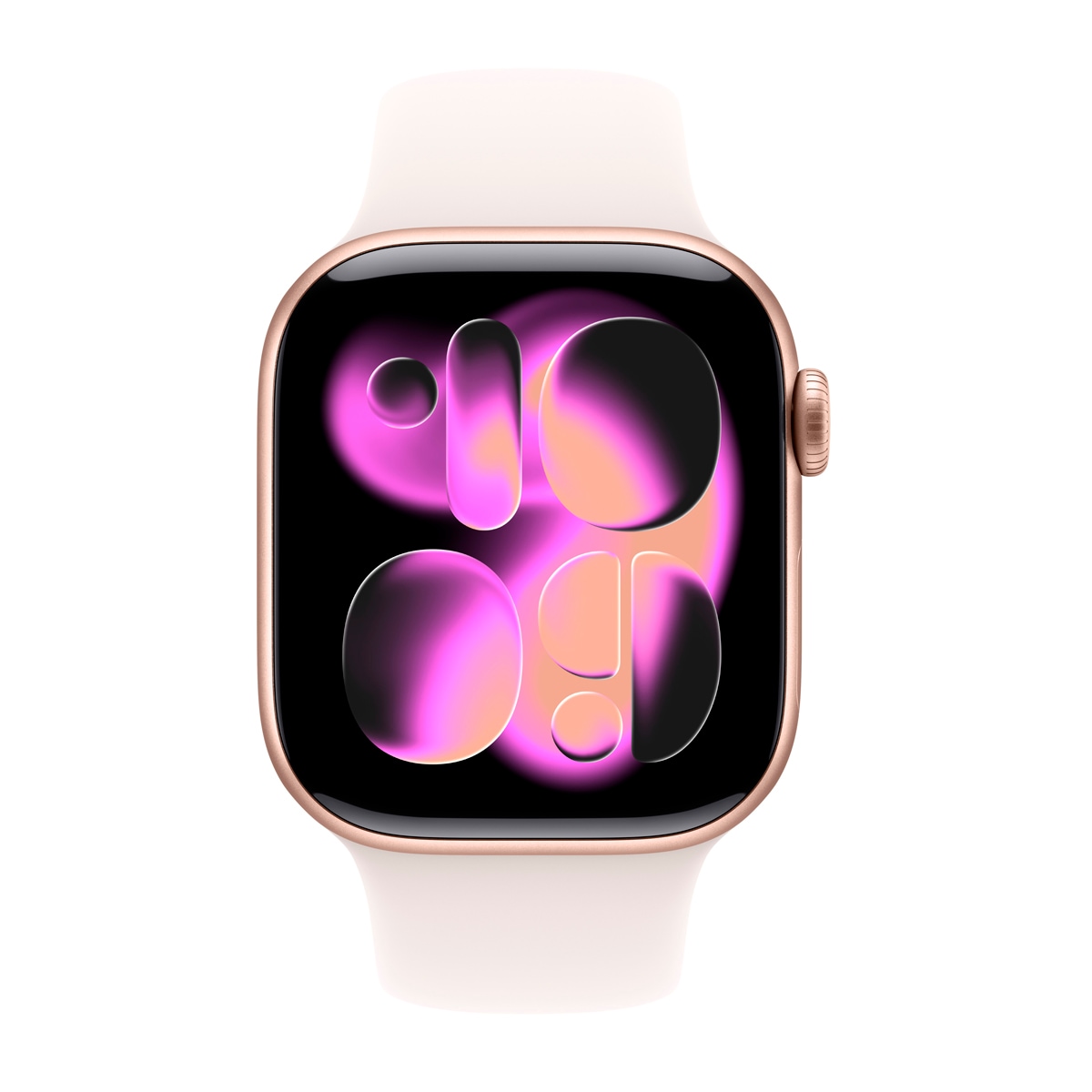 Apple Watch Series 11 GPS + Cellular 42mm Aluminio oro rosa con Correa Deportiva Rosa Rubor (M/L) Aluminio Oro Rosa-3