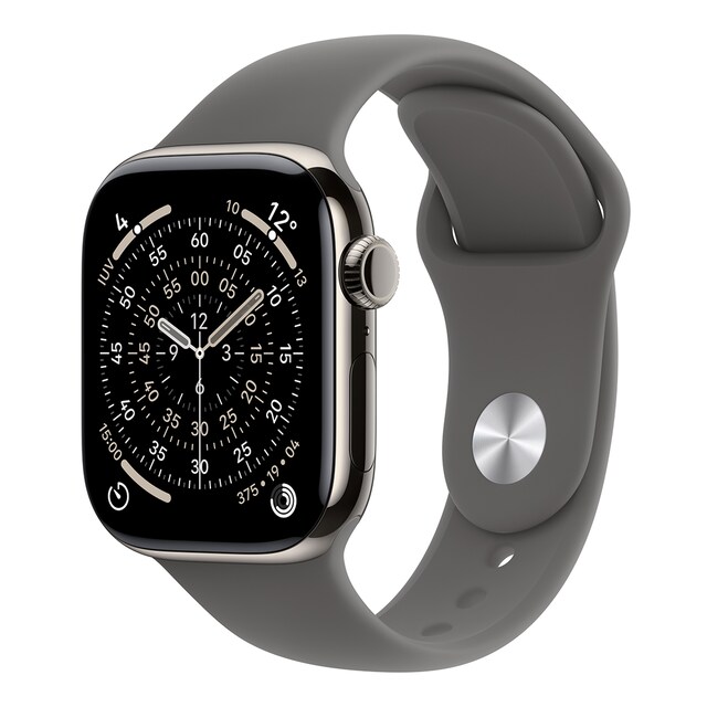 Imagen 0 de Apple Watch Series 11 GPS + Cellular 42mm Titanio natural con Correa Deportiva Gris Piedra (S/M)