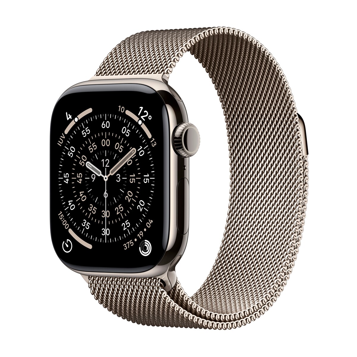 Apple Watch Series 11 GPS + Cellular 42mm Titanio natural con Correa Milanese Loop Natural Titanio Natural-1