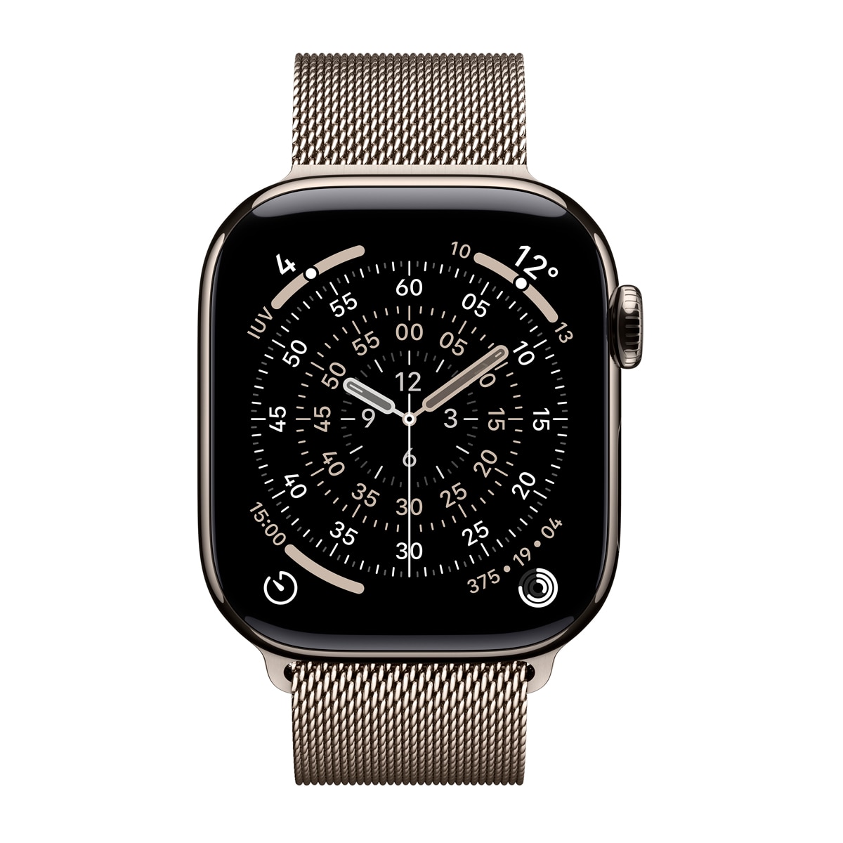Apple Watch Series 11 GPS + Cellular 42mm Titanio natural con Correa Milanese Loop Natural Titanio Natural-3