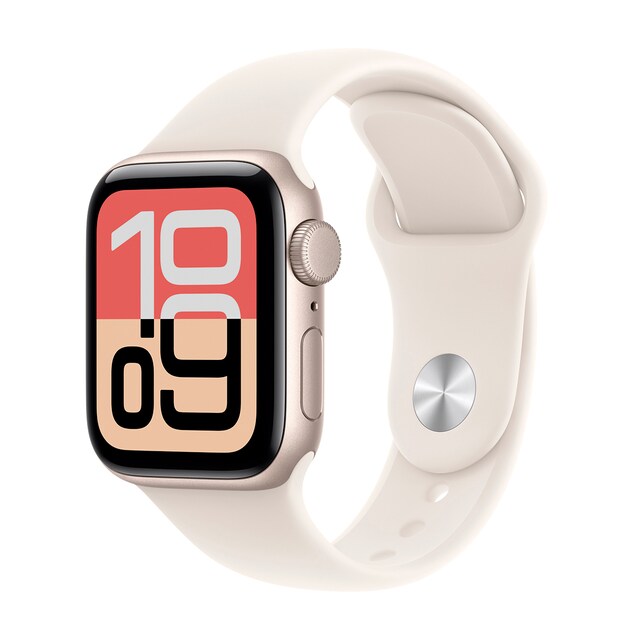 Imagen 0 de Apple Watch SE 3 GPS 40mm Aluminio blanco estrella con Correa Deportiva Blanco Estrella (S/M)