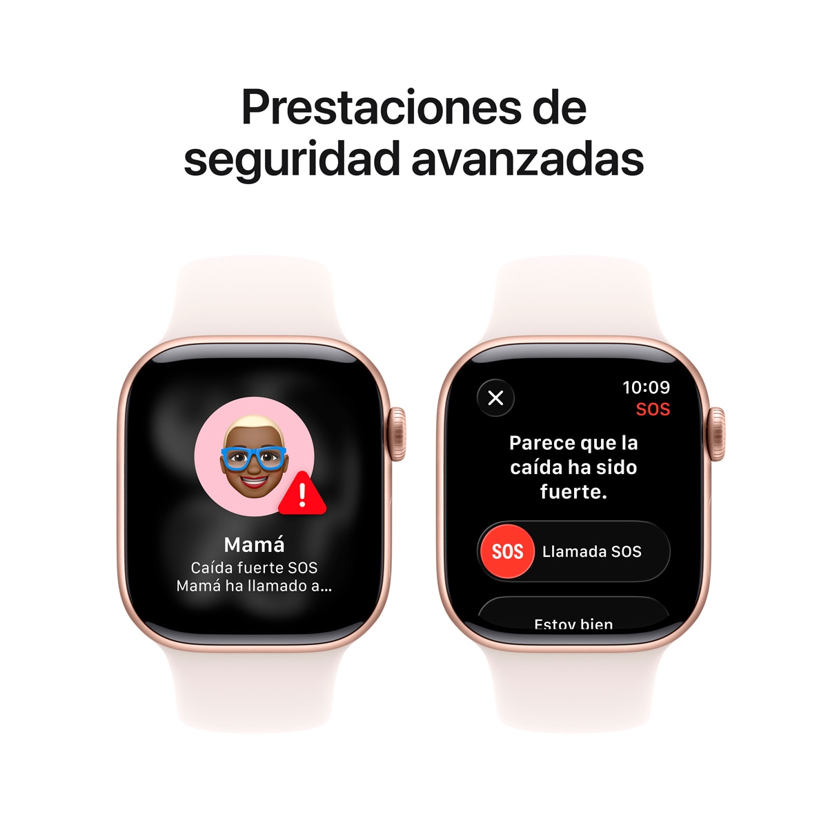 Apple Watch Series 11 GPS 42mm Aluminio oro rosa con Correa Deportiva Rosa Rubor (M/L) Aluminio Oro Rosa-7