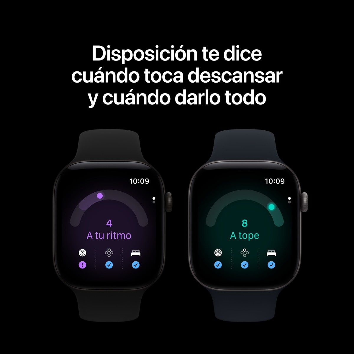 Apple Watch Series 12 GPS 42mm Dorado claro con Correa Deportiva Arena (M/L) - Aluminio / Dorado Aluminio / Dorado-4