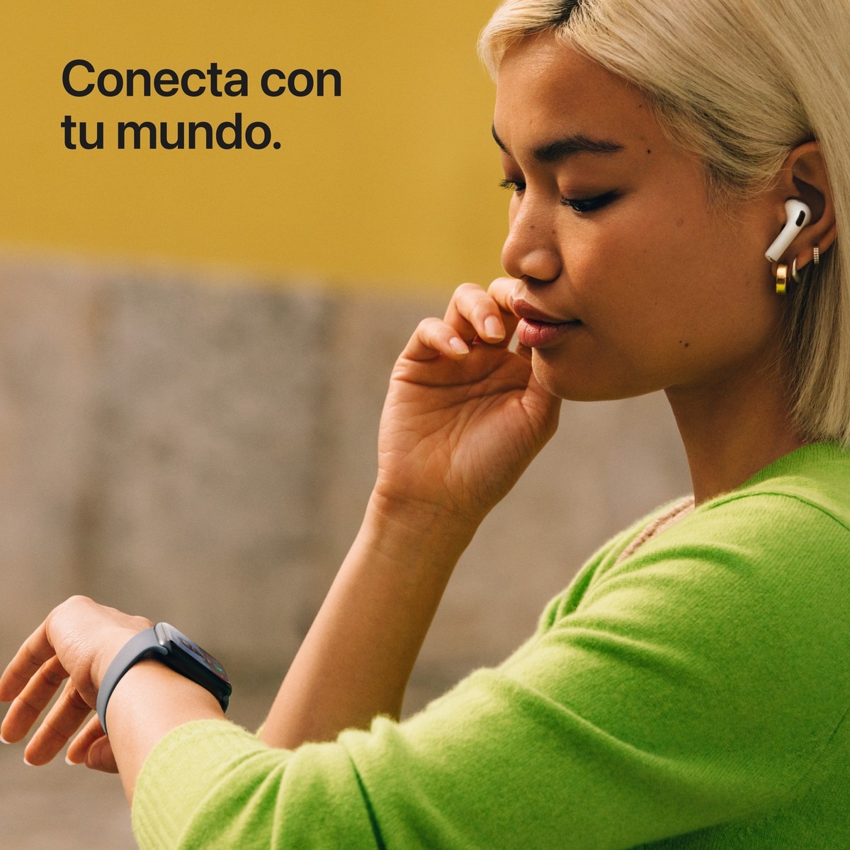Apple Watch SE 3 GPS 40mm con Correa Deportiva Arena (S/M) - Aluminio Blanco Estrella Aluminio Blanco Estrella-4