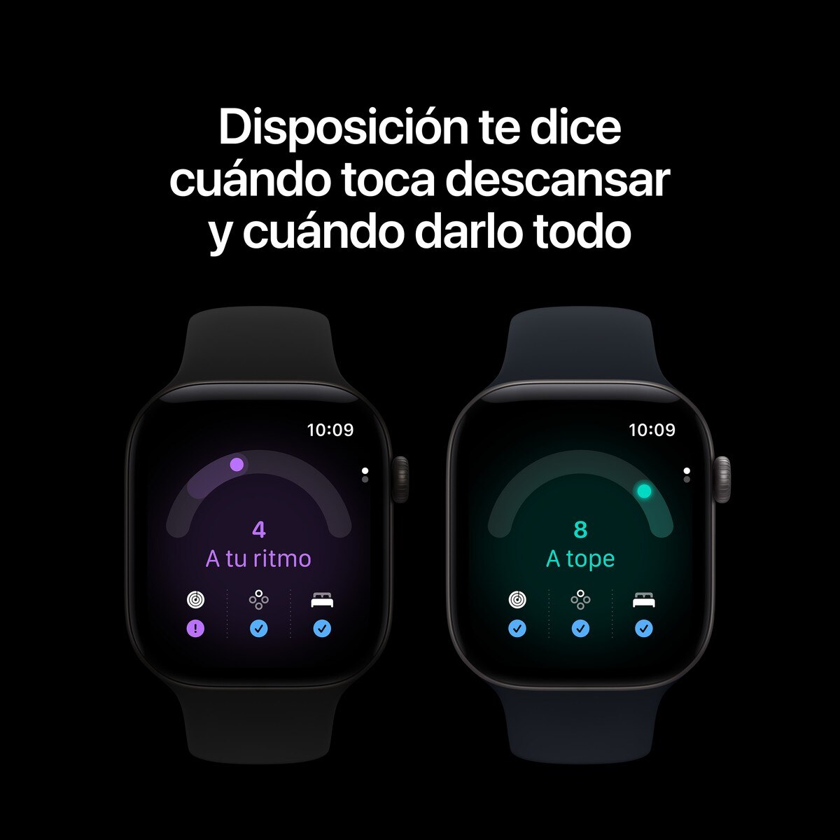 Apple Watch Série 12 com GPS + Cellular, 42 mm, em alumínio cor de bronze escuro, com bracelete Milanese Loop cor de bronze escuro Alumínio Bronze Escuro-4