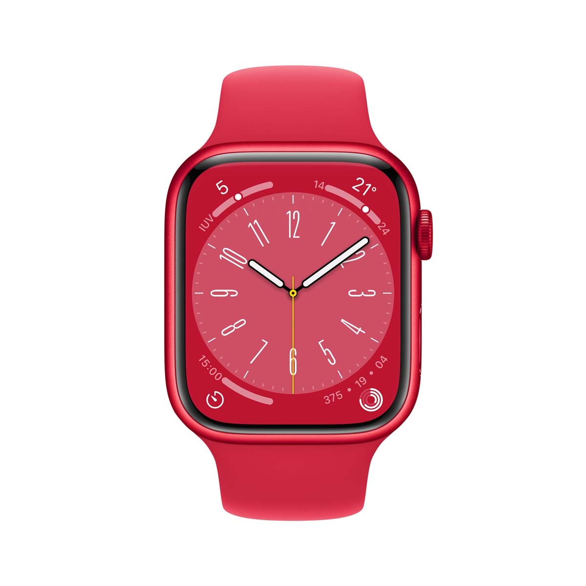 Apple Watch Series 8 GPS + Cellular 45mm con caja de aluminio (PRODUCT)RED y correa deportiva (PRODUCT)RED (PRODUCT)RED-2