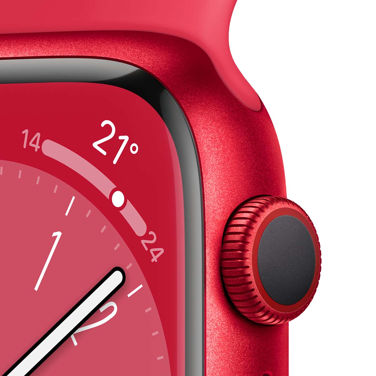 Apple Watch Series 8 GPS + Cellular 45mm con caja de aluminio (PRODUCT)RED y correa deportiva (PRODUCT)RED (PRODUCT)RED-3
