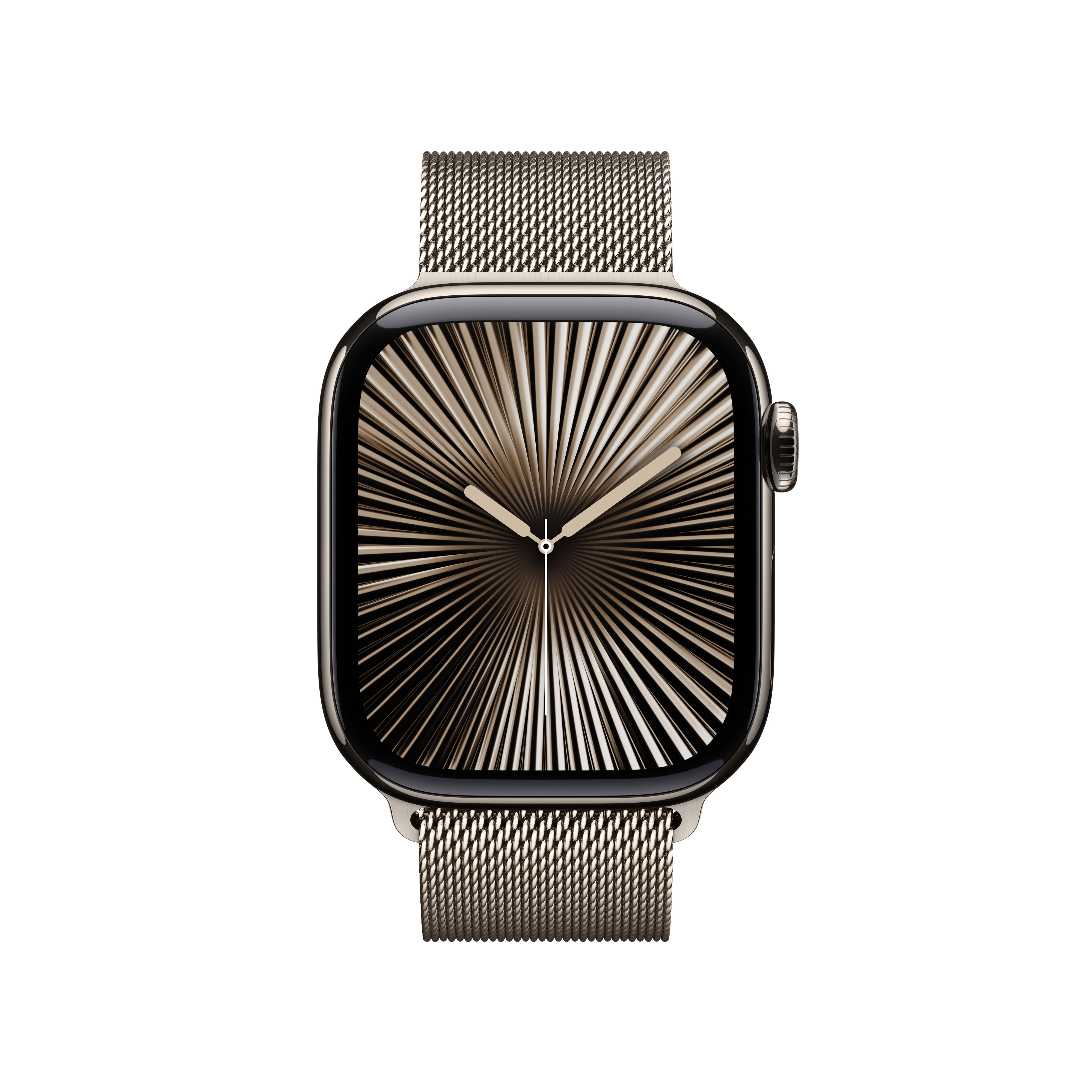 Apple Watch Series 10 GPS + Cellular 46mm Titanio Natural con correa Milanese Loop Natural S/M Natural-3