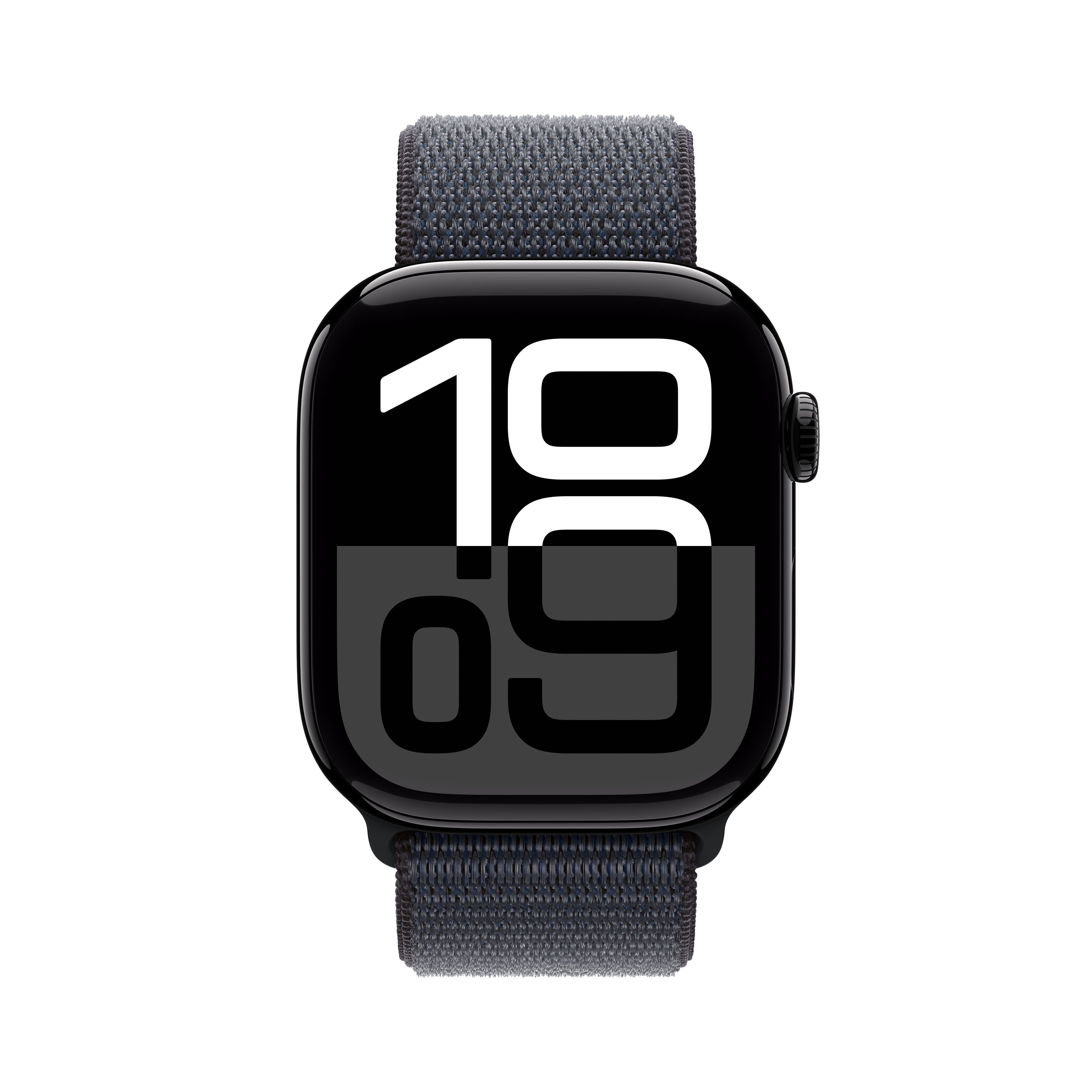 Apple Watch Series 10 GPS + Cellular 46mm Aluminio Negro Azabache con correa Loop Deportiva Tinta Negro Azabache-3