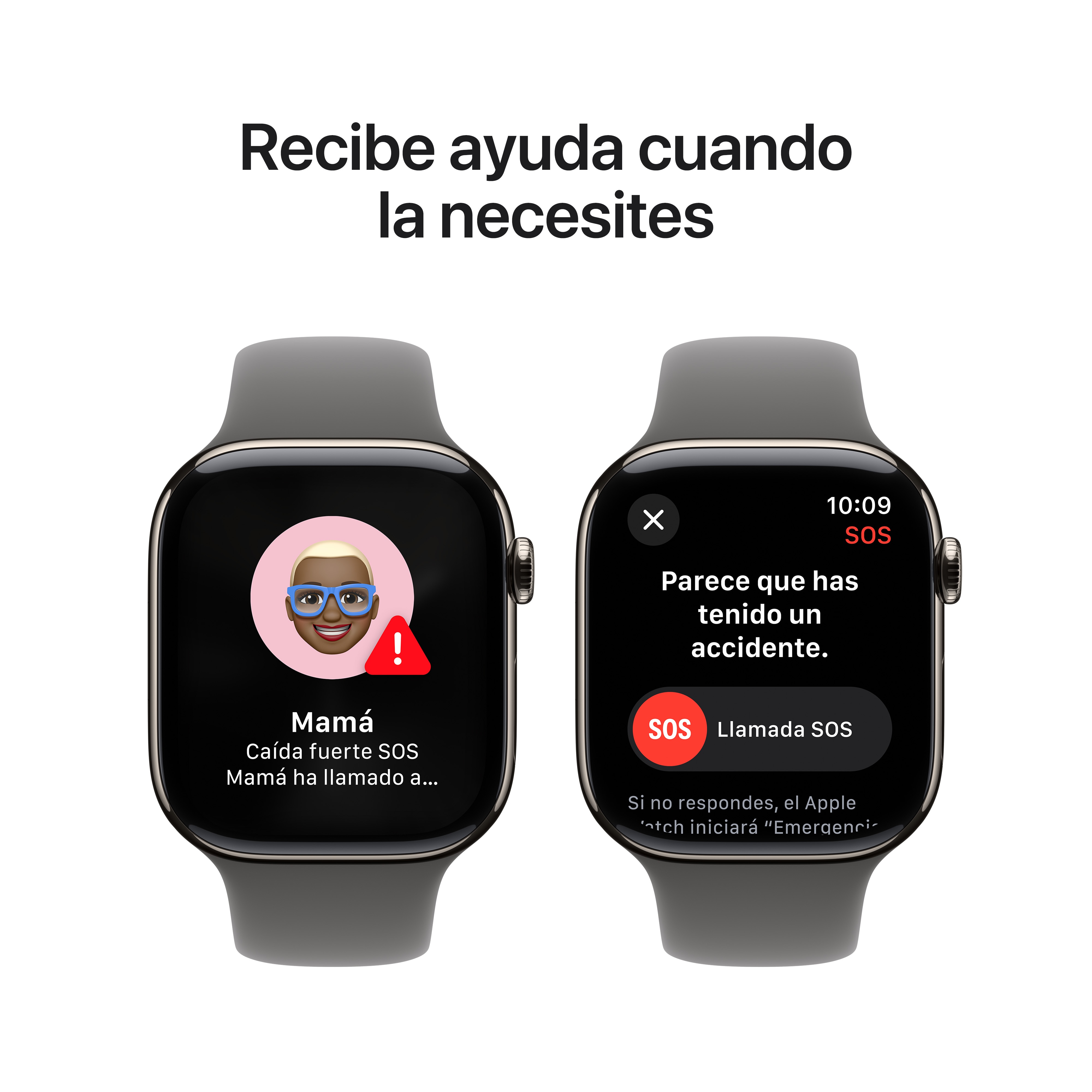 Apple Watch Series 10 GPS + Cellular 46mm Titanio Natural con correa Deportiva Gris Piedra M/L Natural-7