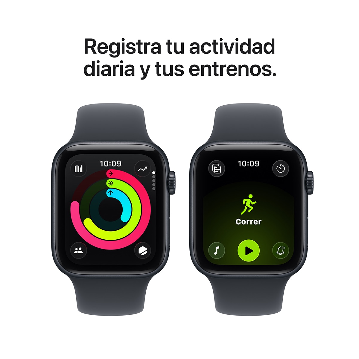 Apple Watch SE 3 GPS + Cellular 44mm Aluminio medianoche con Correa Deportiva Medianoche (S/M) Aluminio Medianoche-6