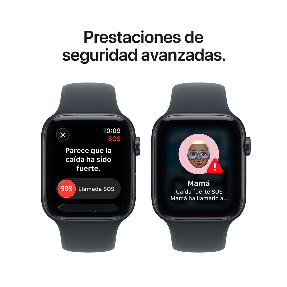 Apple Watch SE 3 GPS + Cellular 44mm Aluminio medianoche con