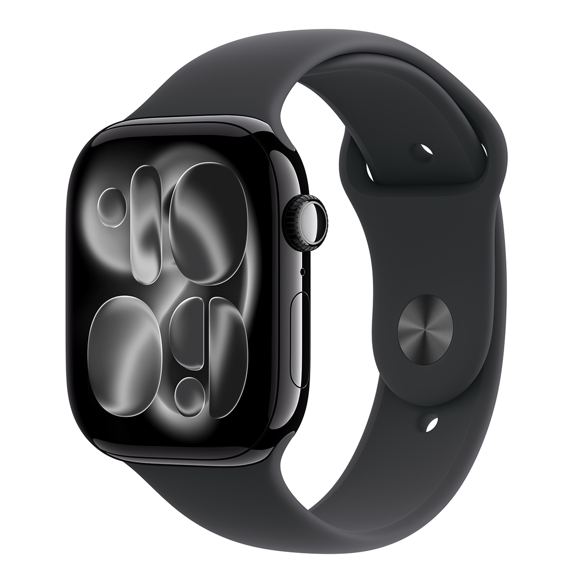 Apple Watch Series 11 GPS + Cellular 46mm Aluminio negro azabache con Correa Deportiva Negro (S/M) Aluminio Negro Azabache-1