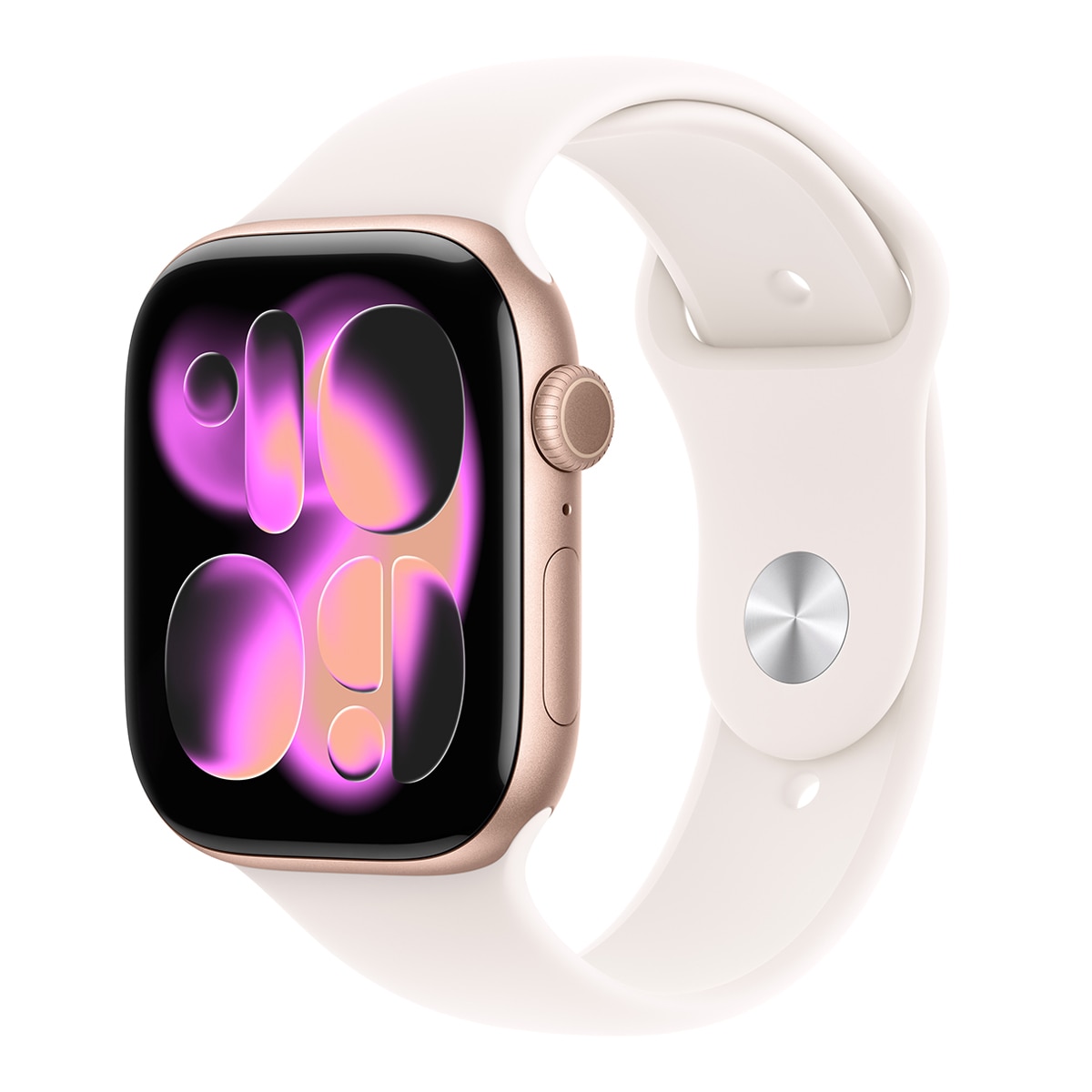 Imagen 0 de Apple Watch Series 11 GPS + Cellular 46mm Aluminio oro rosa con Correa Deportiva Rosa Rubor (S/M)