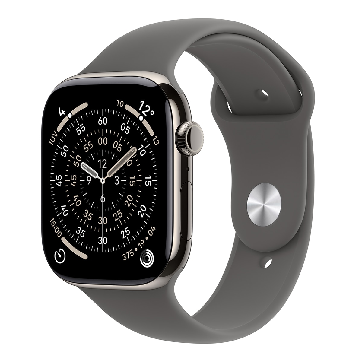 Imagen 0 de Apple Watch Series 11 GPS + Cellular 46mm Titanio natural con Correa Deportiva Gris Piedra (S/M)