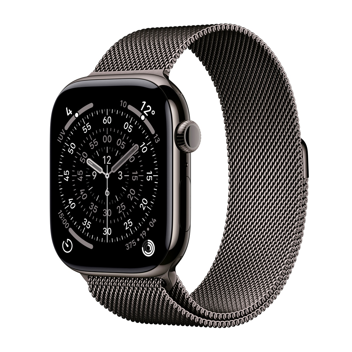 Imagem 0 de Apple Watch Series 11 GPS + Cellular 46mm Titânio Ardósia com Bracelete Milanese Loop Ardósia (S/M)
