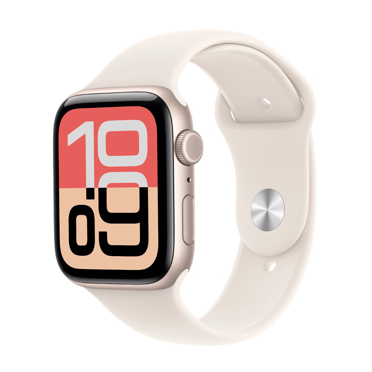 Apple Watch SE 3 GPS + Cellular 44mm Aluminio blanco estrella con Correa Deportiva Blanco Estrella (M/L) Aluminio Blanco Estrella-1