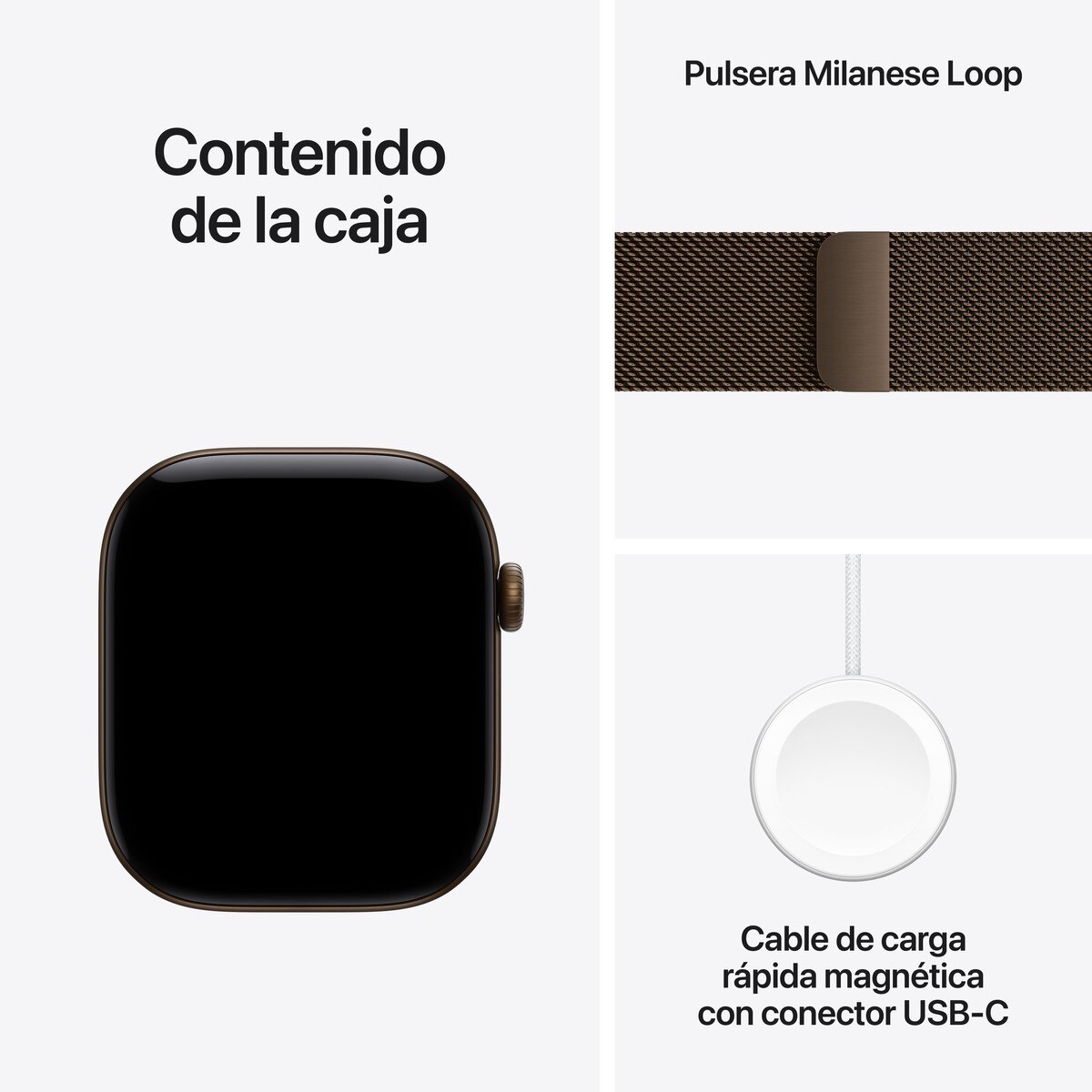 Apple Watch Series 12 GPS 46mm Aluminio Bronce Oscuro con Correa Deportiva Verde oliva (S/M) - Aluminio Bronce Oscuro Aluminio Bronce Oscuro-7
